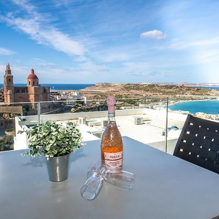 Clifftop Modern Apartment Mellieħa Extérieur photo